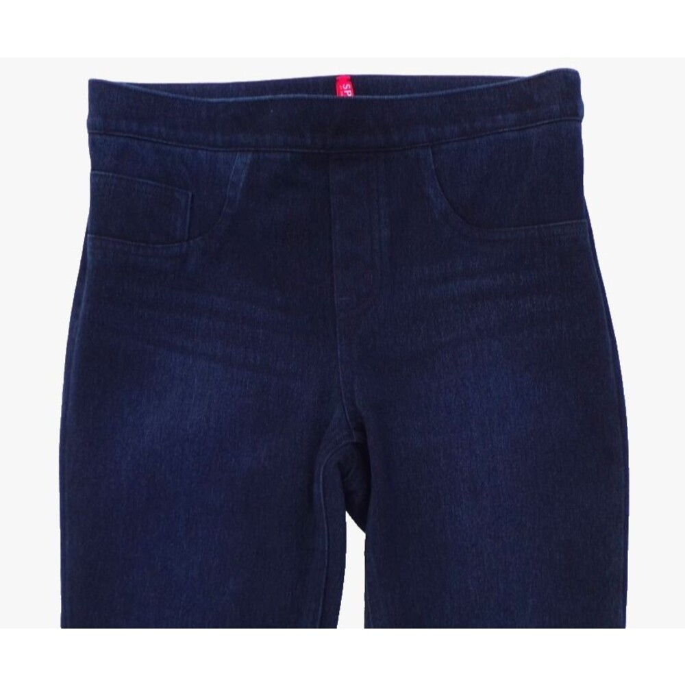 Spanx Jean-ish Dark Blue Wash Ankle Leggings Size Small Excellent! - Picture 2 of 4